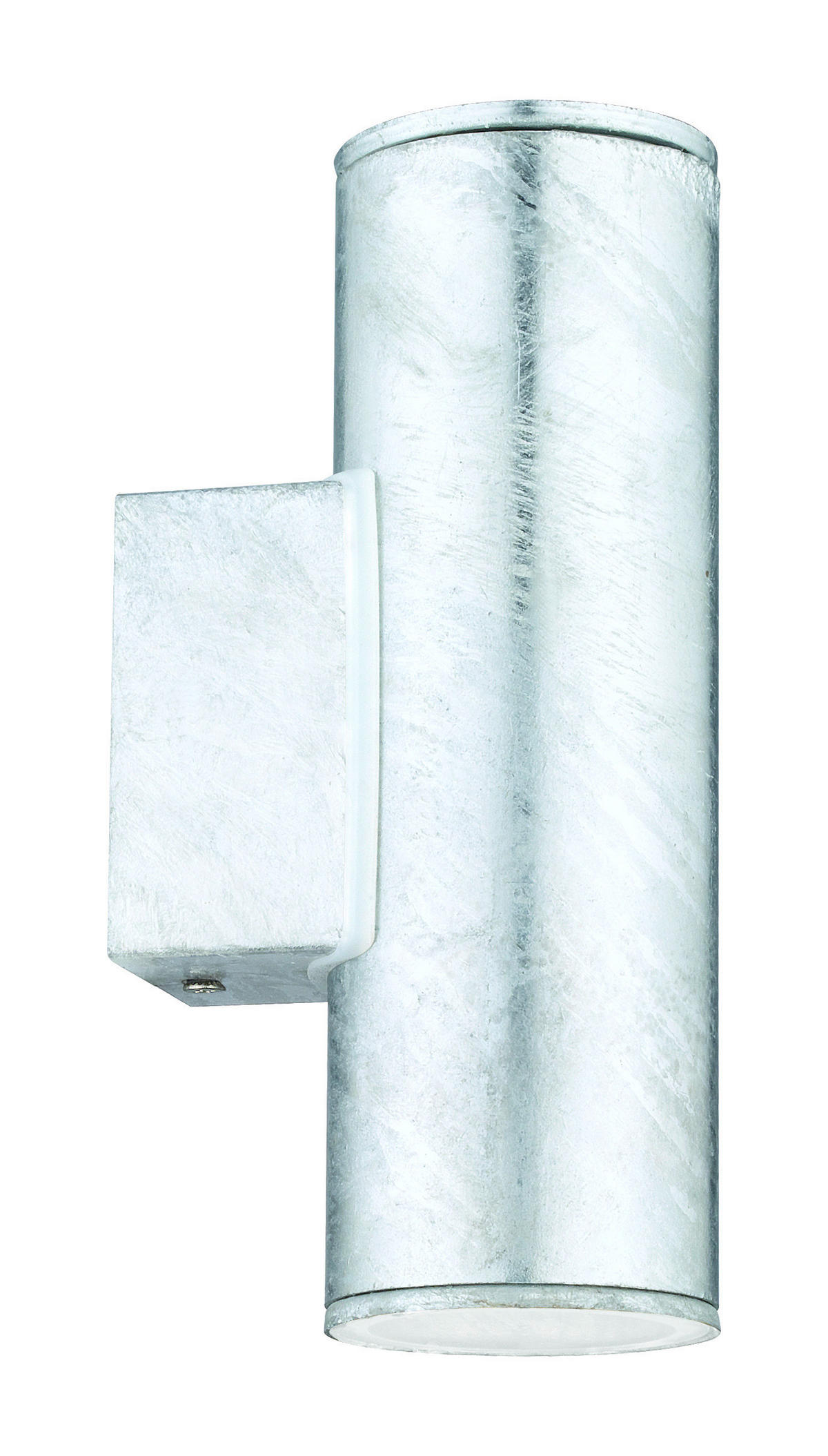 AUßENWANDLEUCHTE 6,5/20 cm  - Zinkfarben, Design, Metall (6,5/20cm) - Eglo