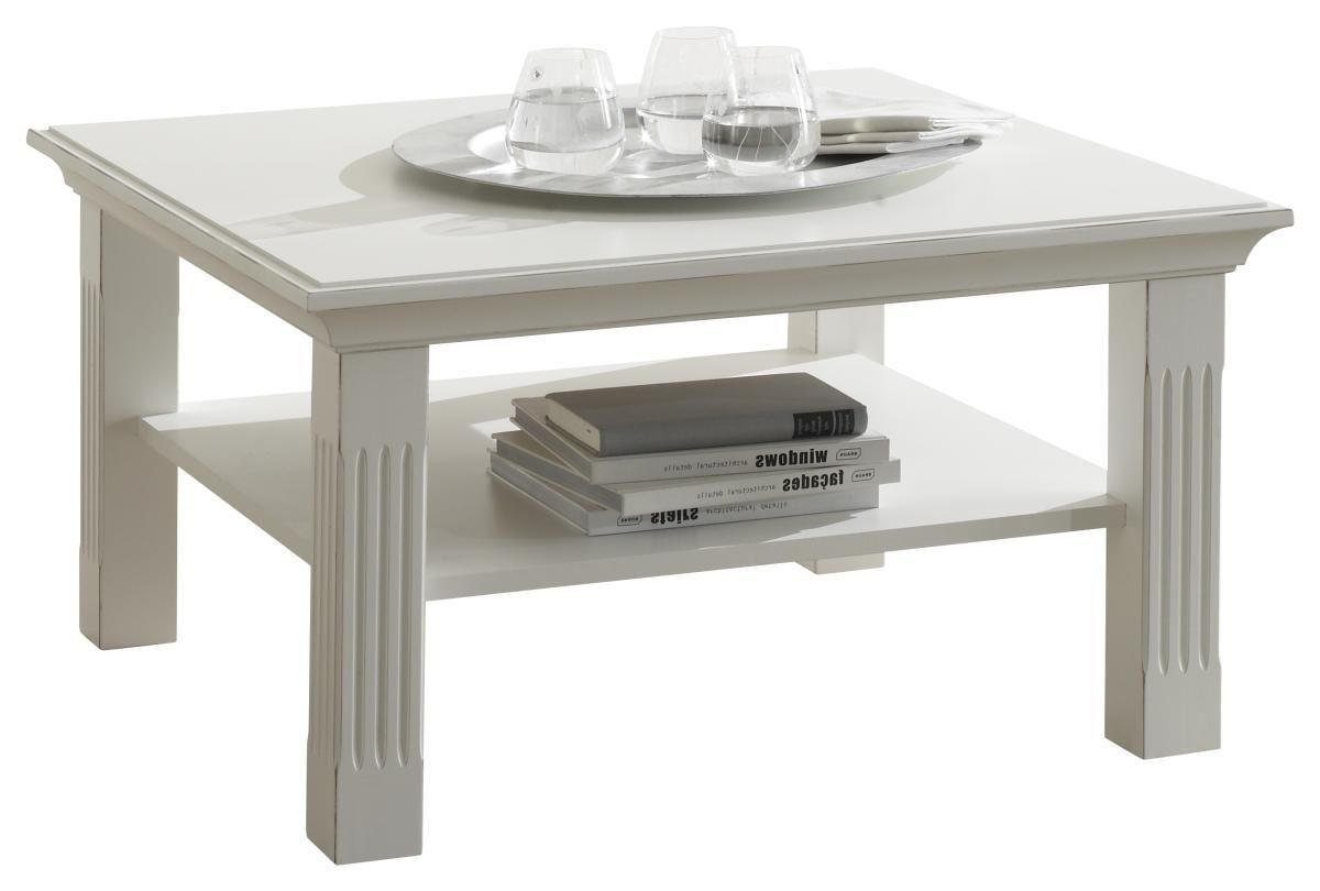 COUCHTISCH in Holz 120/70/50 cm  - Weiß, LIFESTYLE, Holz (120/70/50cm)