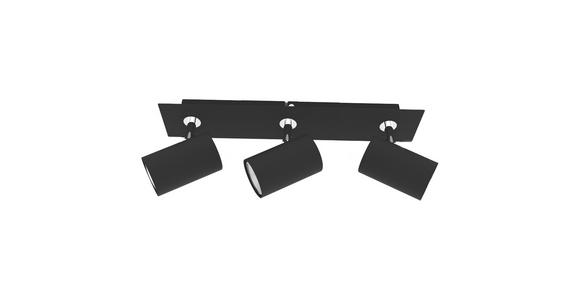 STRAHLER 40/7/15 cm - Schwarz, Basics, Metall (40/7/15cm) - Novel