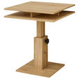 COUCHTISCH 65/65/53-77 cm quadratisch Eiche Artisan  - Eiche Artisan, KONVENTIONELL, Holzwerkstoff (65/65/53-77cm) - Carryhome