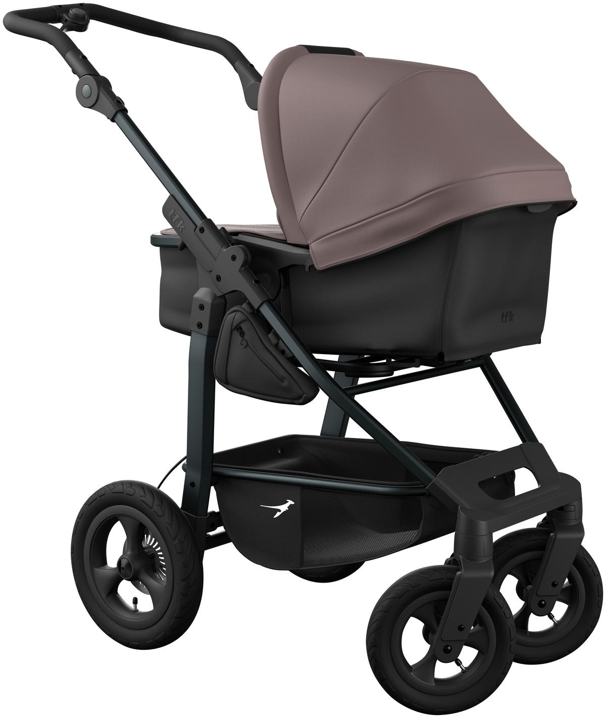 KOMBIKINDERWAGEN  - Anthrazit, Basics, Metall (57/110/108cm) - TFK