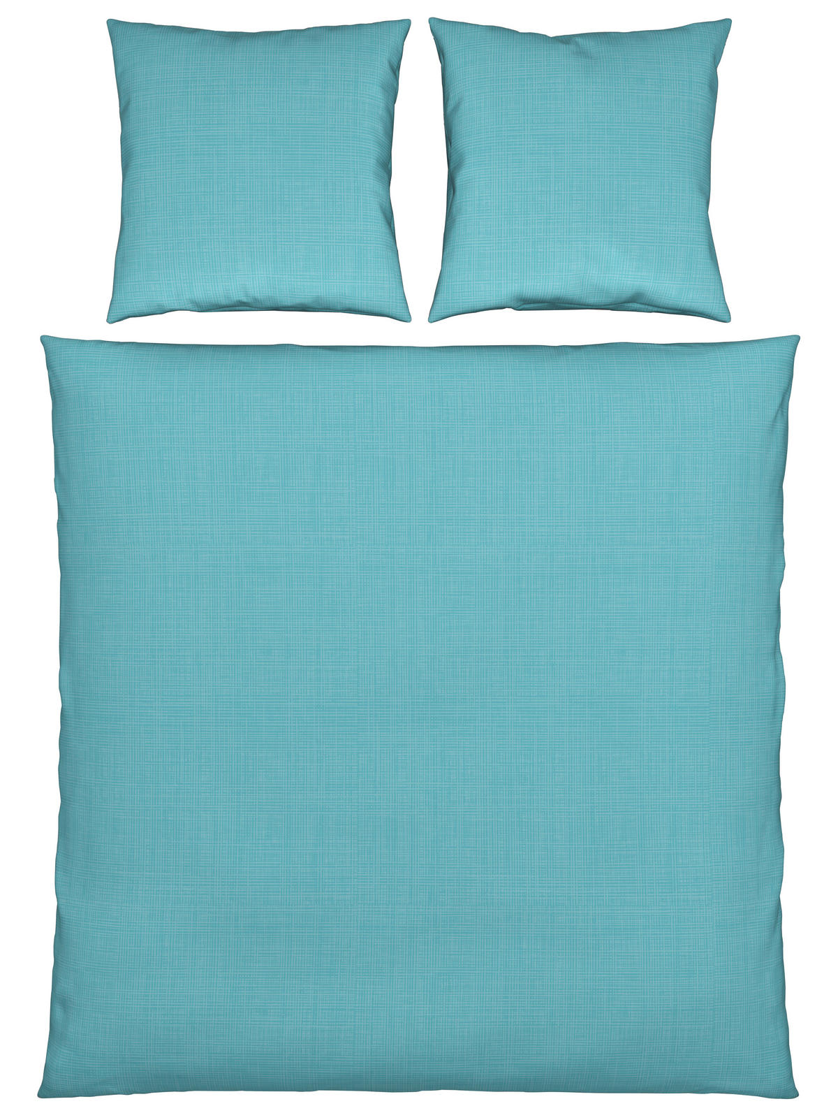 BETTWÄSCHE GENTANO Musselin 200/200 cm  - Hellblau, Basics, Textil (200/200cm) - Novel