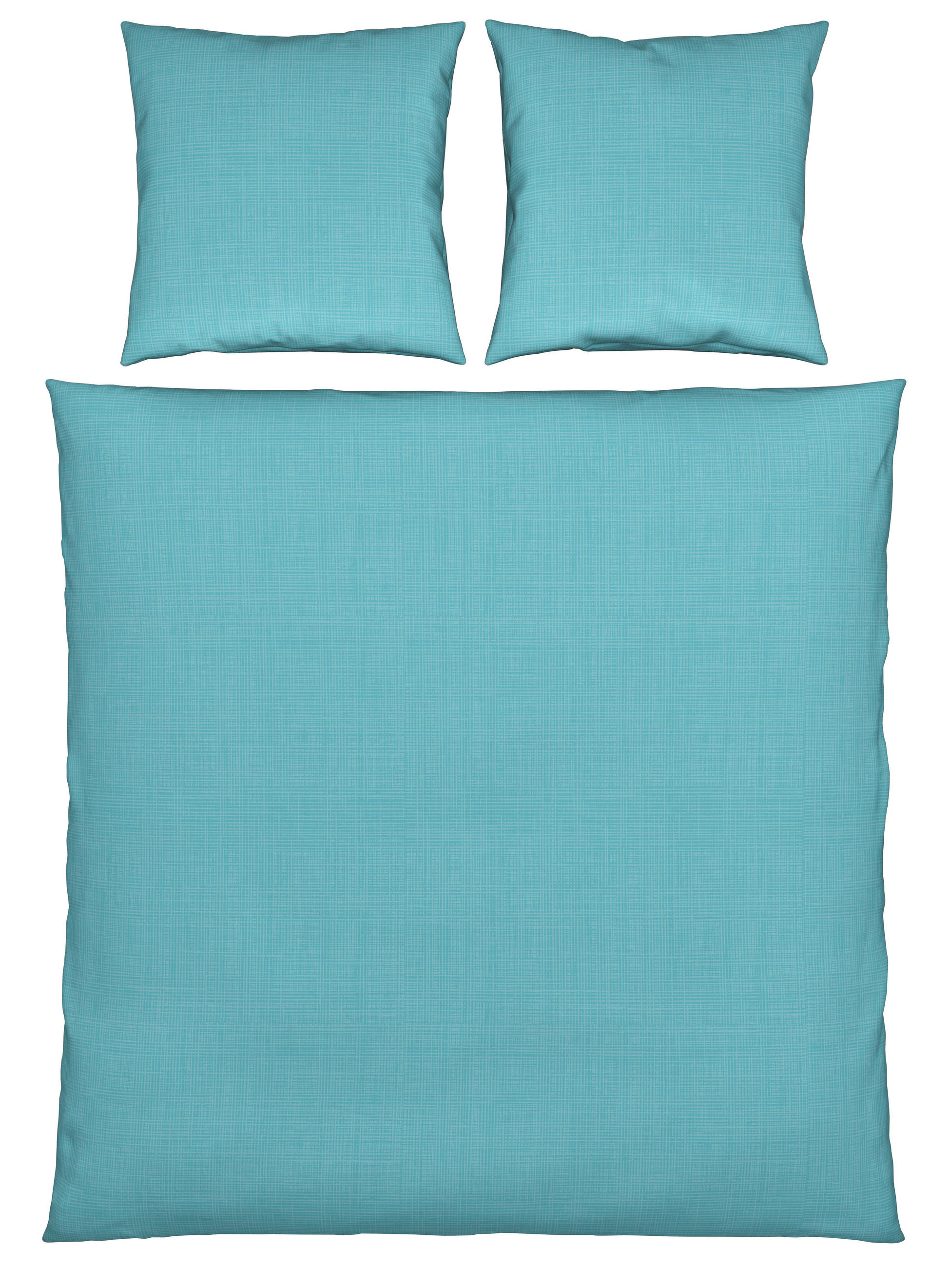 Thumbnail - Novel Bettwäsche Gentano, Hellblau, Textil, Uni, 200x200 cm, hautfreundlich, pflegeleicht, bügelfrei, Schlaftextilien, B...