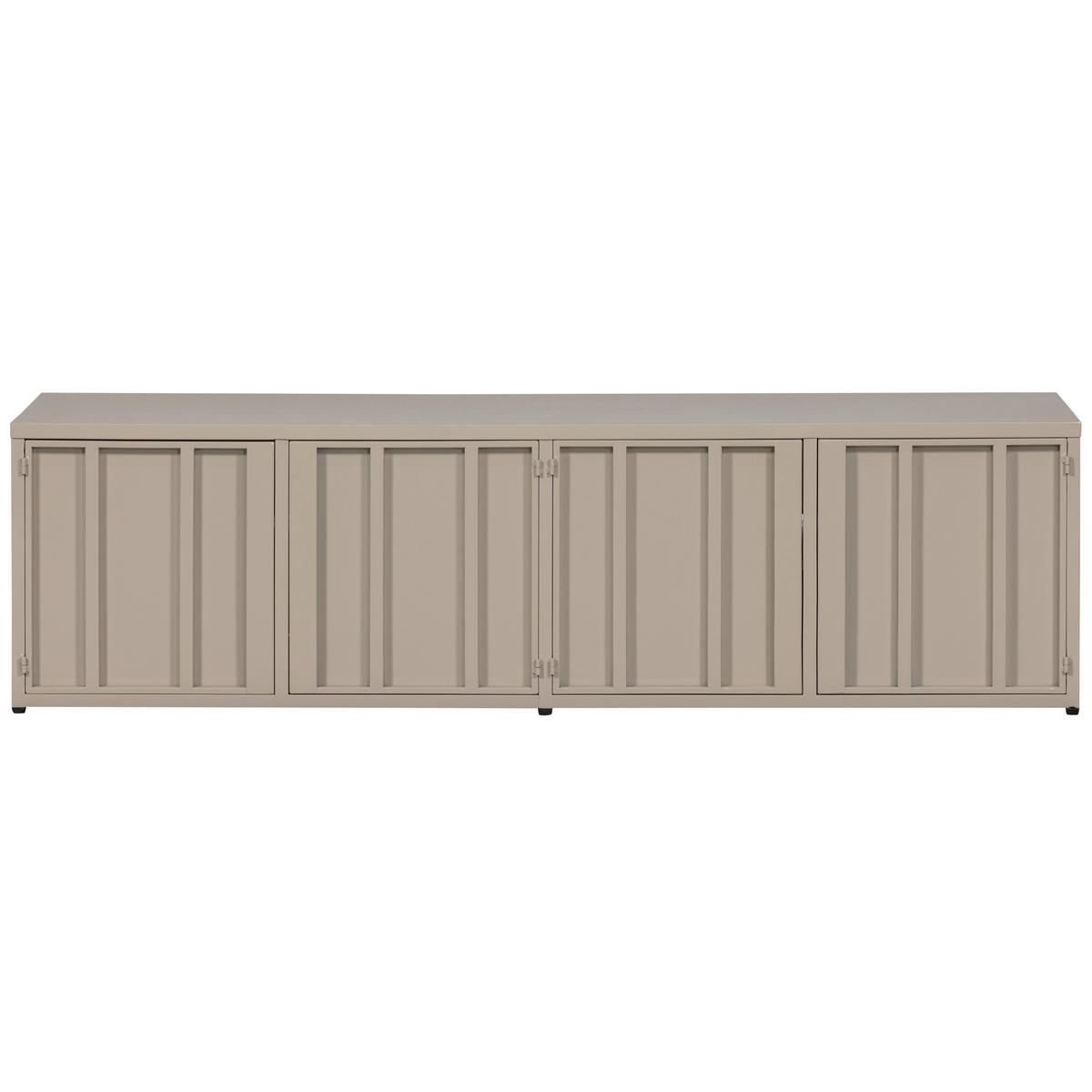 LOWBOARD LEVEL 160/44/44 cm  stehend  - Sandfarben, Design, Metall (160/44/44cm) - Livetastic