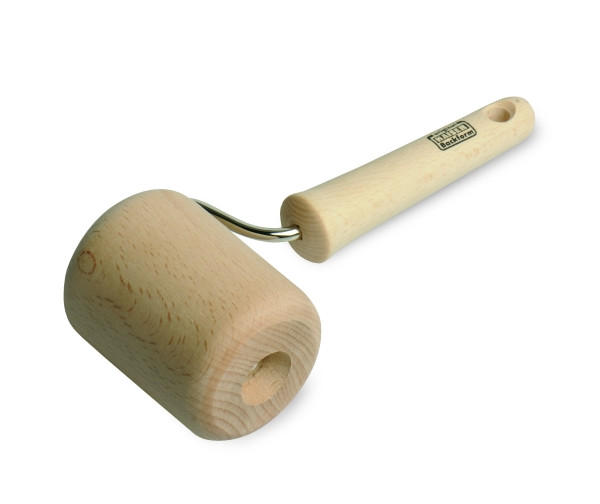 TEIGROLLE - Buchefarben, Basics, Holz/Metall (7,5cm)