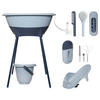 BABYBADESET LUMA 8-teilig  - Blau, Basics, Kunststoff (79,5/40/46cm) - Bebe Jou