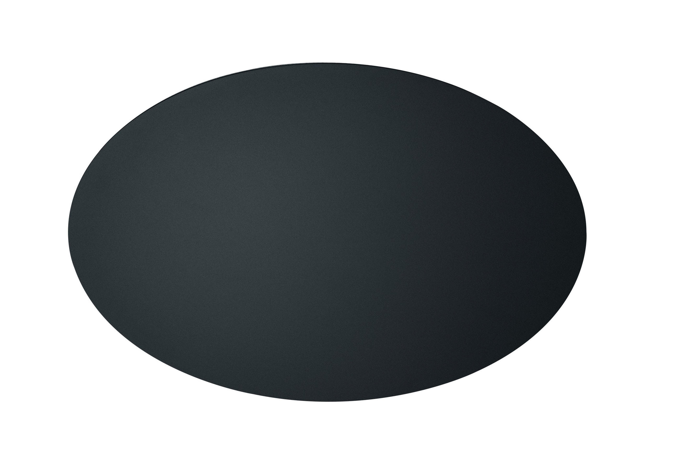 LED-DECKENLEUCHTE 45/4 cm   - Schwarz, Design, Metall (45/4cm) - Hell