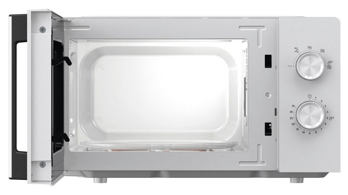 MIKROWELLE MO20E1WH  - Weiß, Basics, Glas/Kunststoff (35,3/45,5/26,1cm) - Gorenje