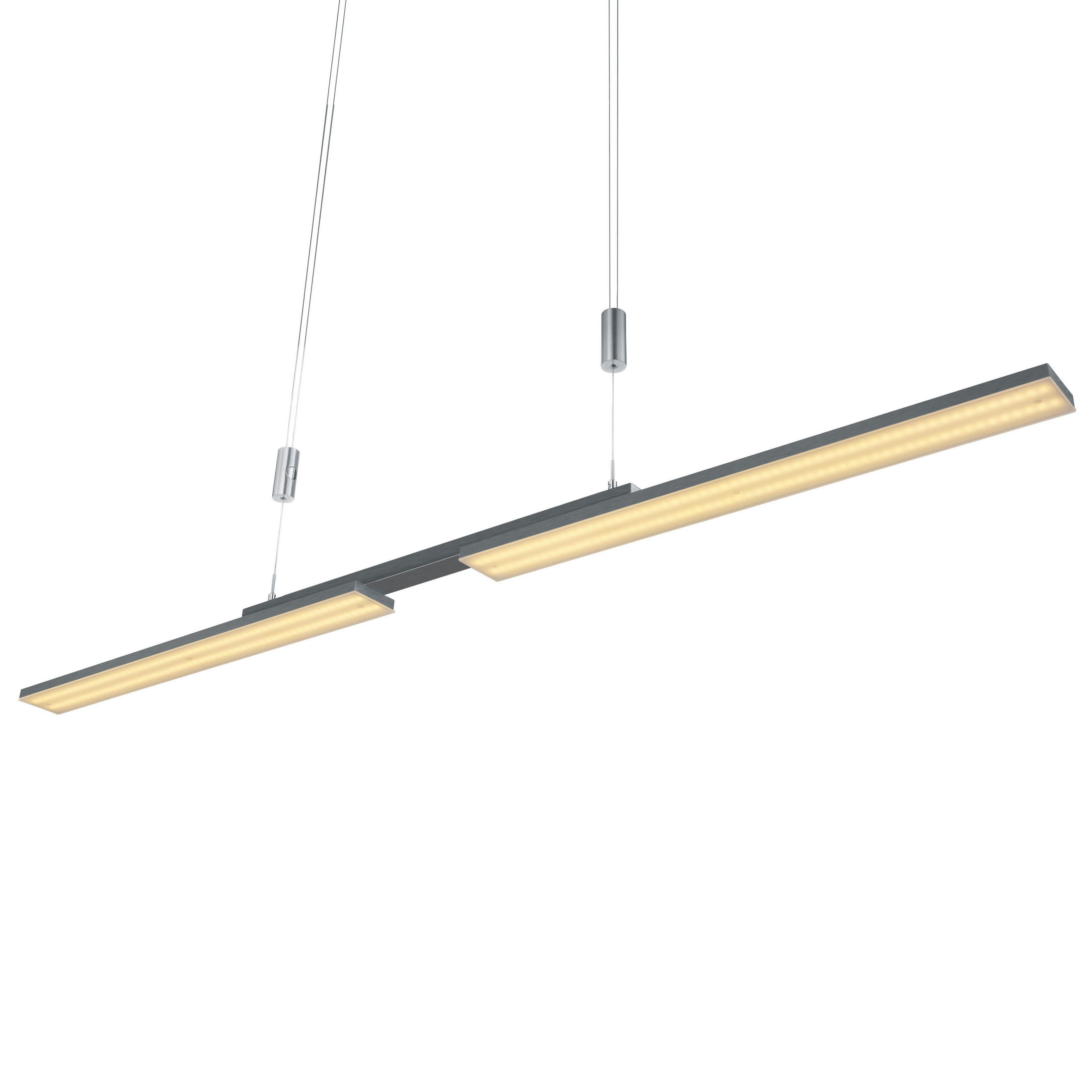 LED-HÄNGELEUCHTE 158/6/150 cm   - Anthrazit, Design, Metall (158/6/150cm) - Hell
