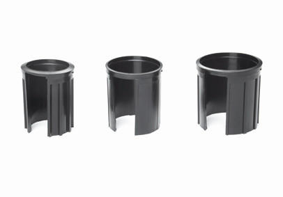 Doppler Reduzierring Schwarz 6 cm
