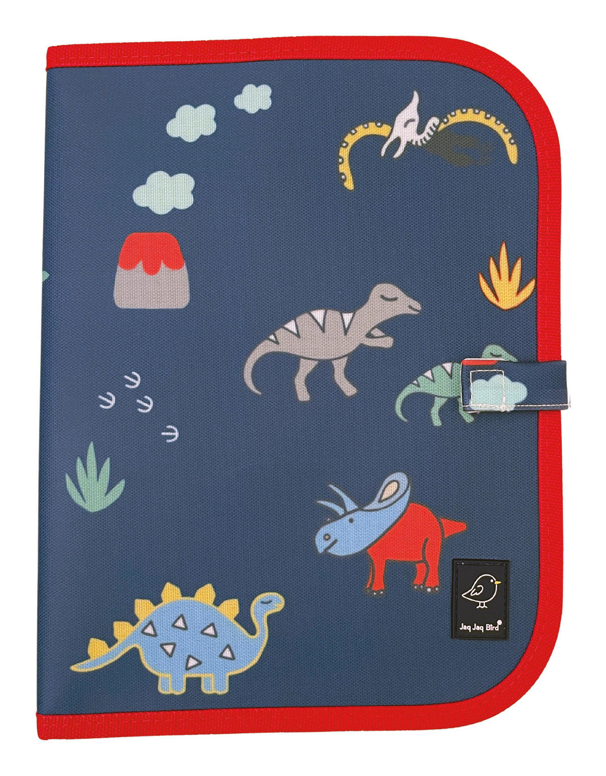 KREIDEMALBUCH-SET DINO - Rot/Dunkelblau, Trend (22/2/29cm)