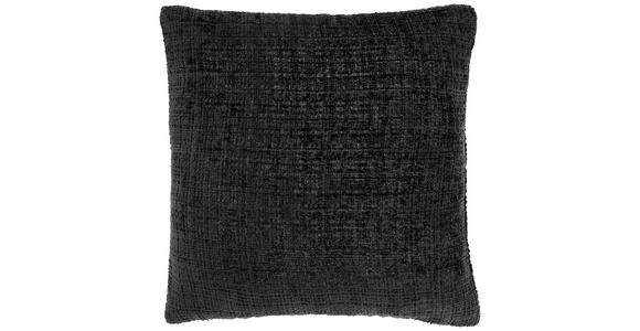ZIERKISSEN 45/45 cm - Schwarz, KONVENTIONELL, Textil (45/45cm) - Novel
