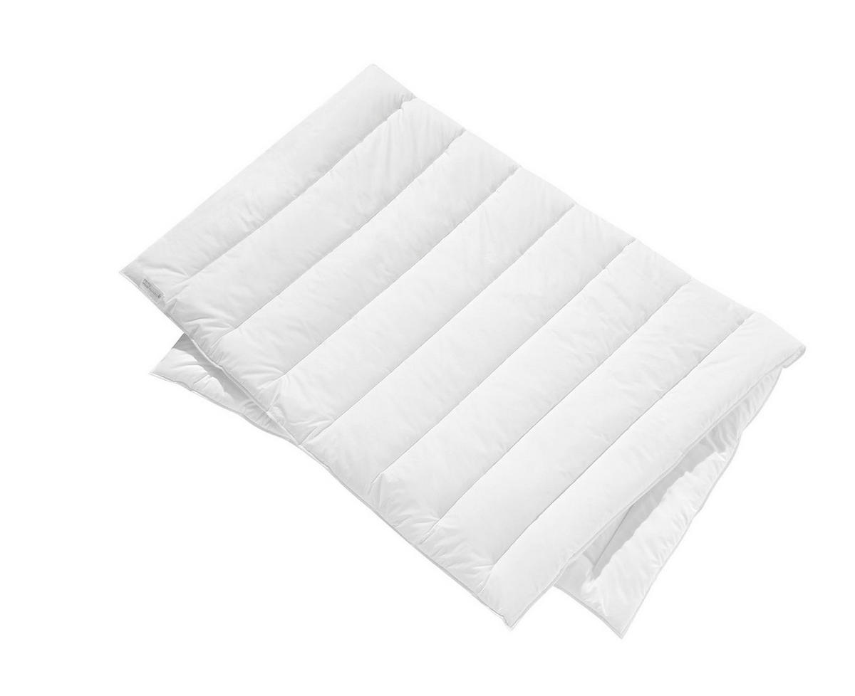 CELOROČNÍ PŘIKRÝVKA, 200/200 cm, polyester - bílá, Basics, textil (200/200cm) - Centa-Star