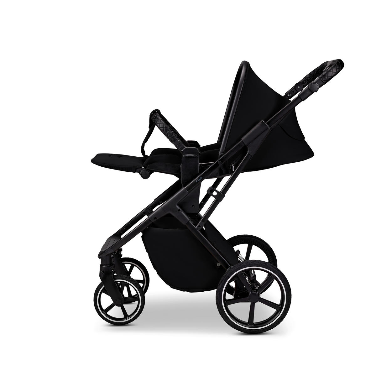 KOMBIKINDERWAGEN  Ciao  onyx  - Schwarz, Basics, Textil (116/57/94cm) - Moon