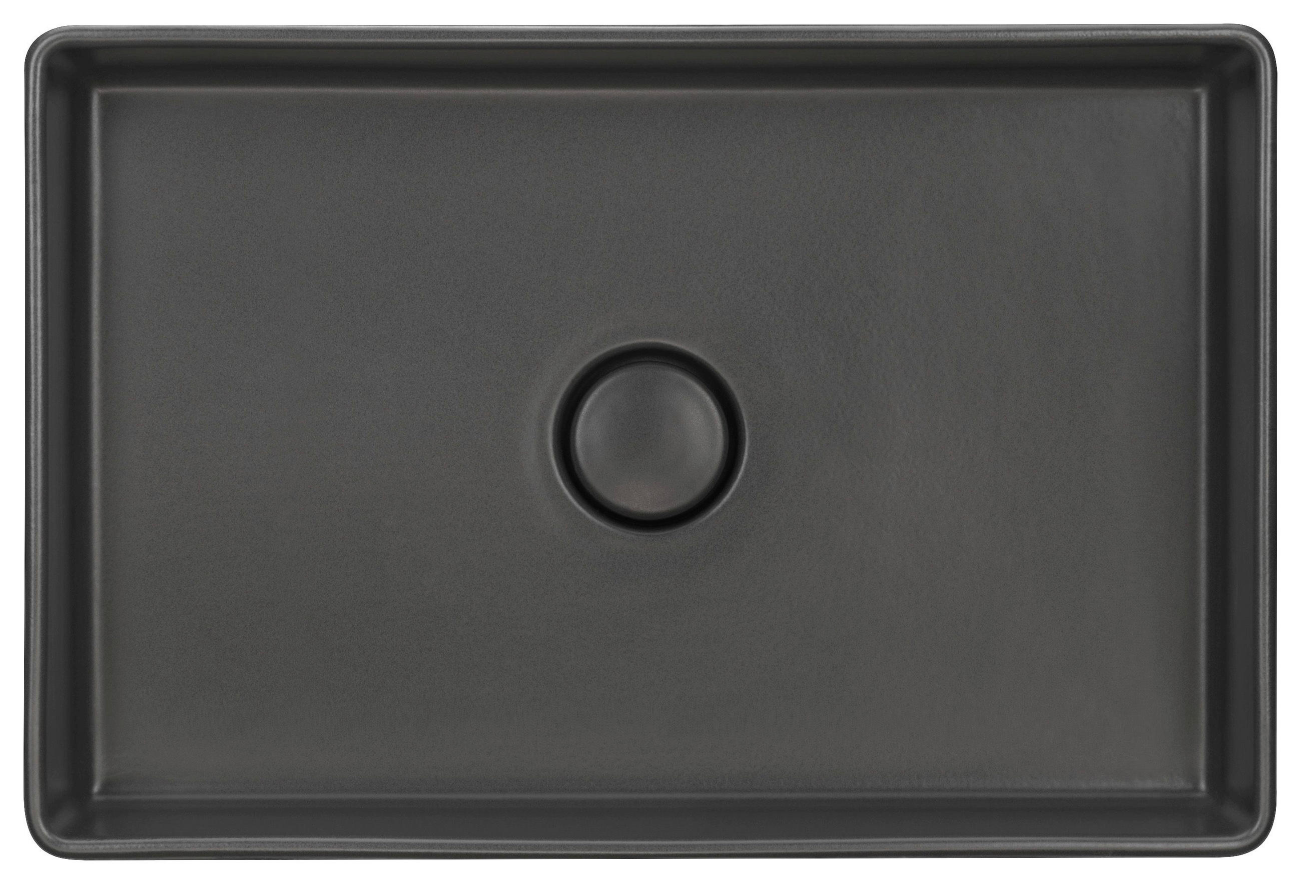 WASCHBECKEN 60/10,6/40 cm  - Schieferfarben, Basics, Keramik (60/10,6/40cm) - Systemceram