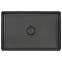 WASCHBECKEN 60/10,6/40 cm  - Schieferfarben, Basics, Keramik (60/10,6/40cm) - Systemceram