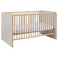 BABYZIMMER  - Weiß/Eiche Artisan, Basics, Holzwerkstoff - My Baby Lou