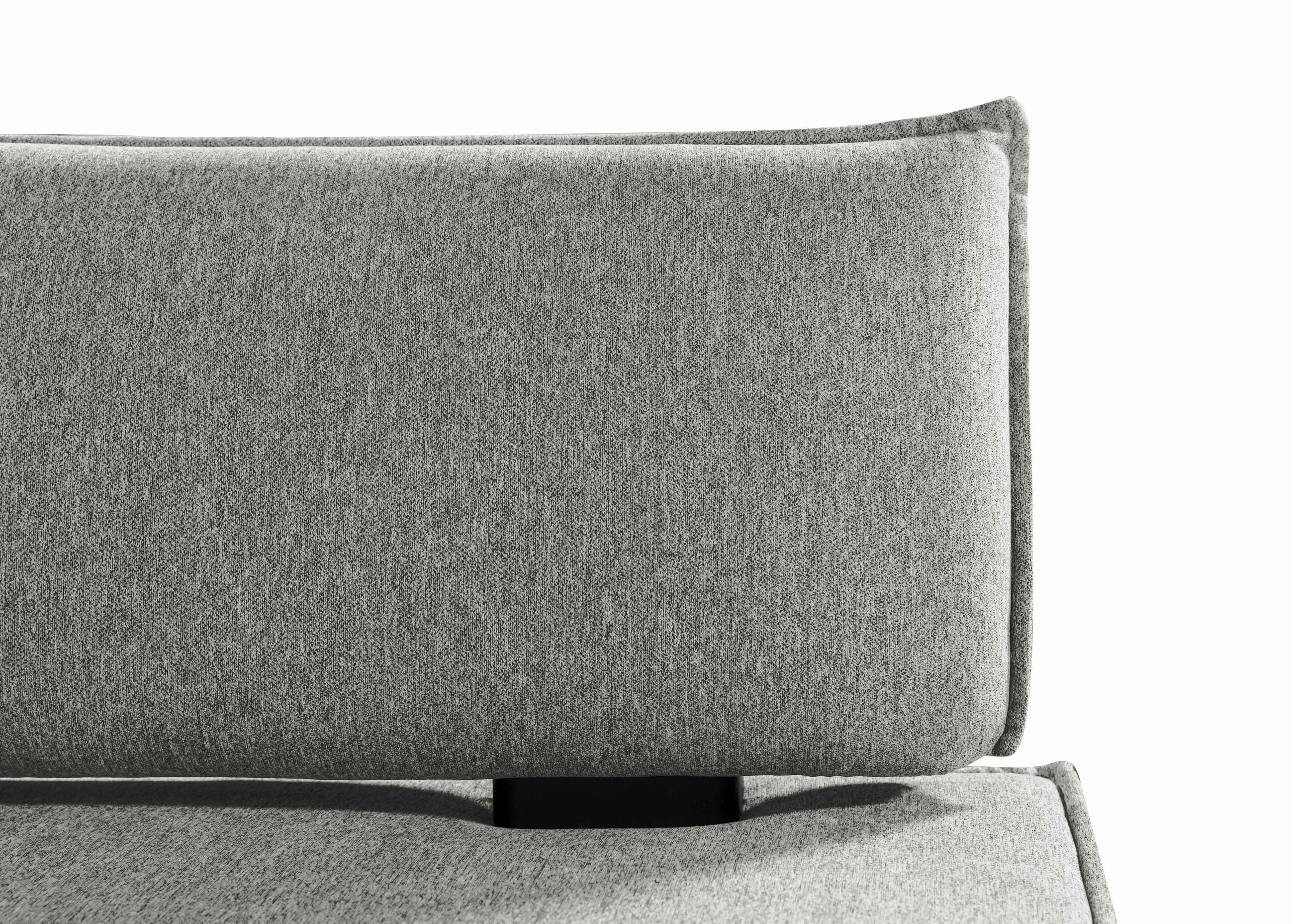 Thumbnail - Carryhome Eckbank, Hellgrau, Schwarz, Textil, Metall, Holz, Buche, massiv, Eckteil, 215x165 cm, Stoffauswahl, Esszimmer,...