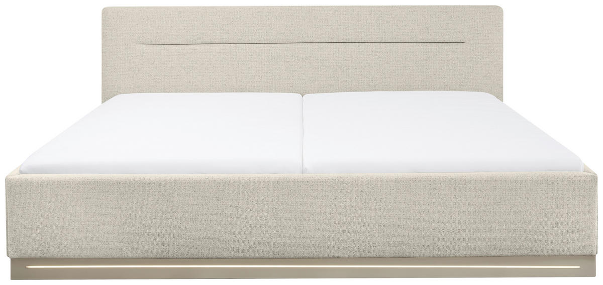 FAMILIENPOLSTERBETT 240/200 cm, Beige  - Sandfarben/Beige, KONVENTIONELL, Holz/Holzwerkstoff (240/200cm) - SetOne by Musterring