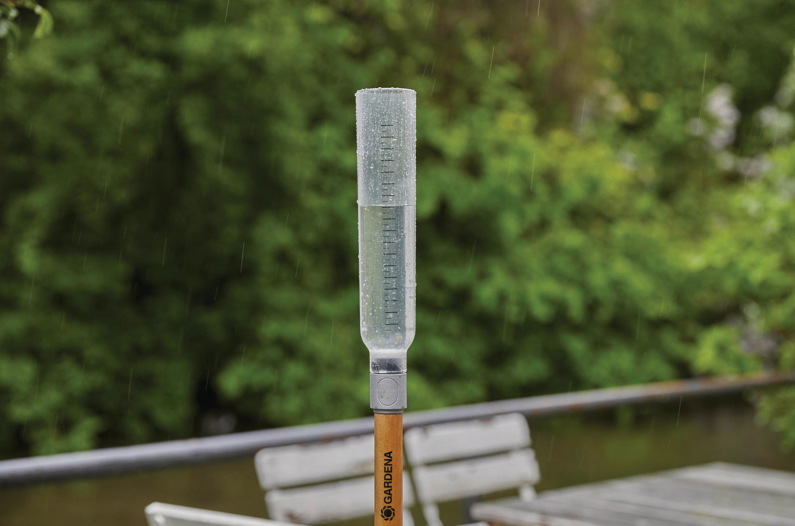 CLICK UP REGENMESSER - Klar, Basics, Kunststoff (9/27,5cm) - Gardena