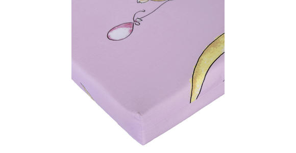 Kindermatratze Chloe 120x60cm - Altrosa, KONVENTIONELL, Textil (120/60/5cm) - Primatex