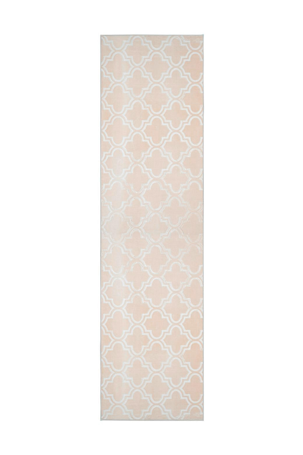 LÄUFER 80/150 cm Monroe 100 Creme Creme  - Creme, KONVENTIONELL, Kunststoff/Textil (80/150cm)
