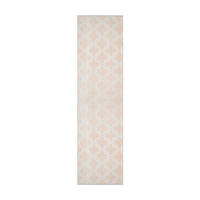 LÄUFER 80/300 cm Monroe 100 Creme Creme  - Creme, KONVENTIONELL, Kunststoff/Textil (80/300cm)