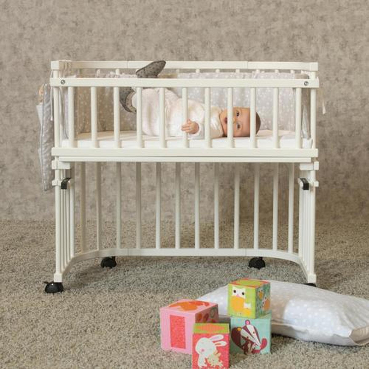 VERSCHLUSSGITTER  - Schieferfarben/Grau, Basics, Holz (94/27,5/6cm) - Babybay