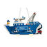 KINDERHÄNGELEUCHTE - Blau/Weiß, KONVENTIONELL, Holz (58/28/27cm) KINDERHÄNGELEUCHTE - Blau/Weiß, KONVENTIONELL, Holz (58/28/27cm)