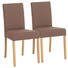 STUHL-SET in Holz, Textil Taupe, Buchefarben - Taupe/Buchefarben, KONVENTIONELL, Holz/Textil (45/89/51cm) - Cantus STUHL-SET in Holz, Textil Taupe, Buchefarben - Taupe/Buchefarben, KONVENTIONELL, Holz/Textil (45/89/51cm) - Cantus