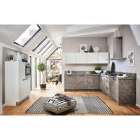 EINBAUKÜCHE  - Magnolie, Design, Holzwerkstoff - Dieter Knoll