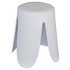 BADHOCKER - Weiß, Basics, Kunststoff (44,5/46/44,5cm) - Wenko