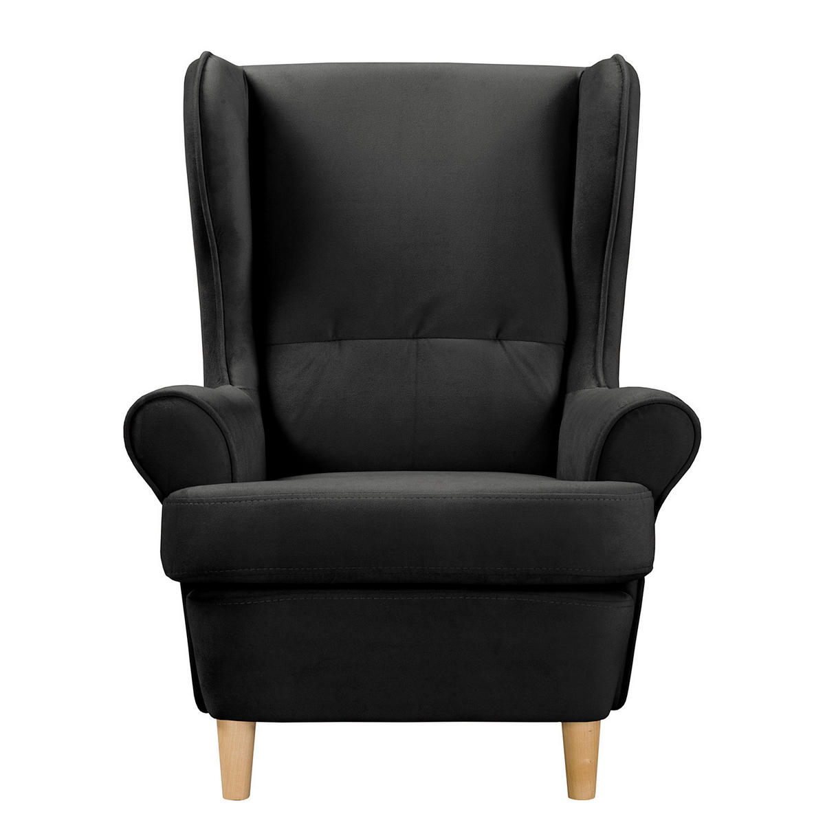 KINDERSESSEL Scandi Mini  - Schwarz, Design, Textil (60/74/69cm) - Livetastic