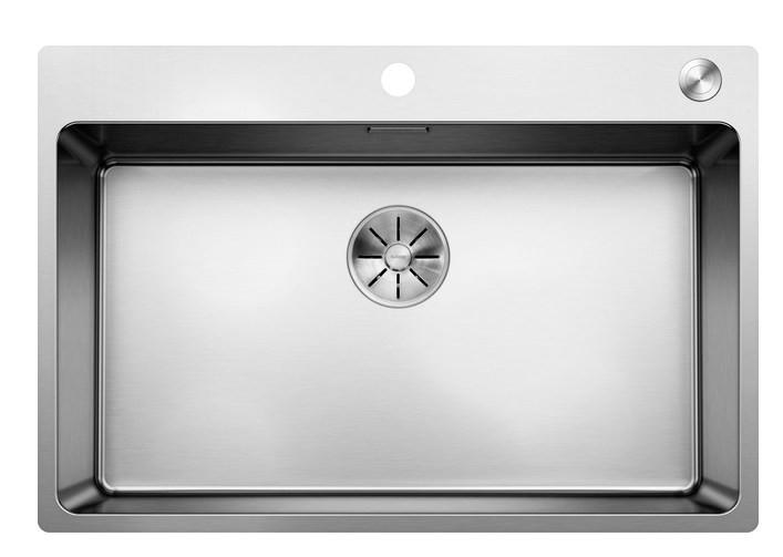 SPÜLE 525246  - Edelstahlfarben, Basics, Metall (74/19/50cm) - Blanco