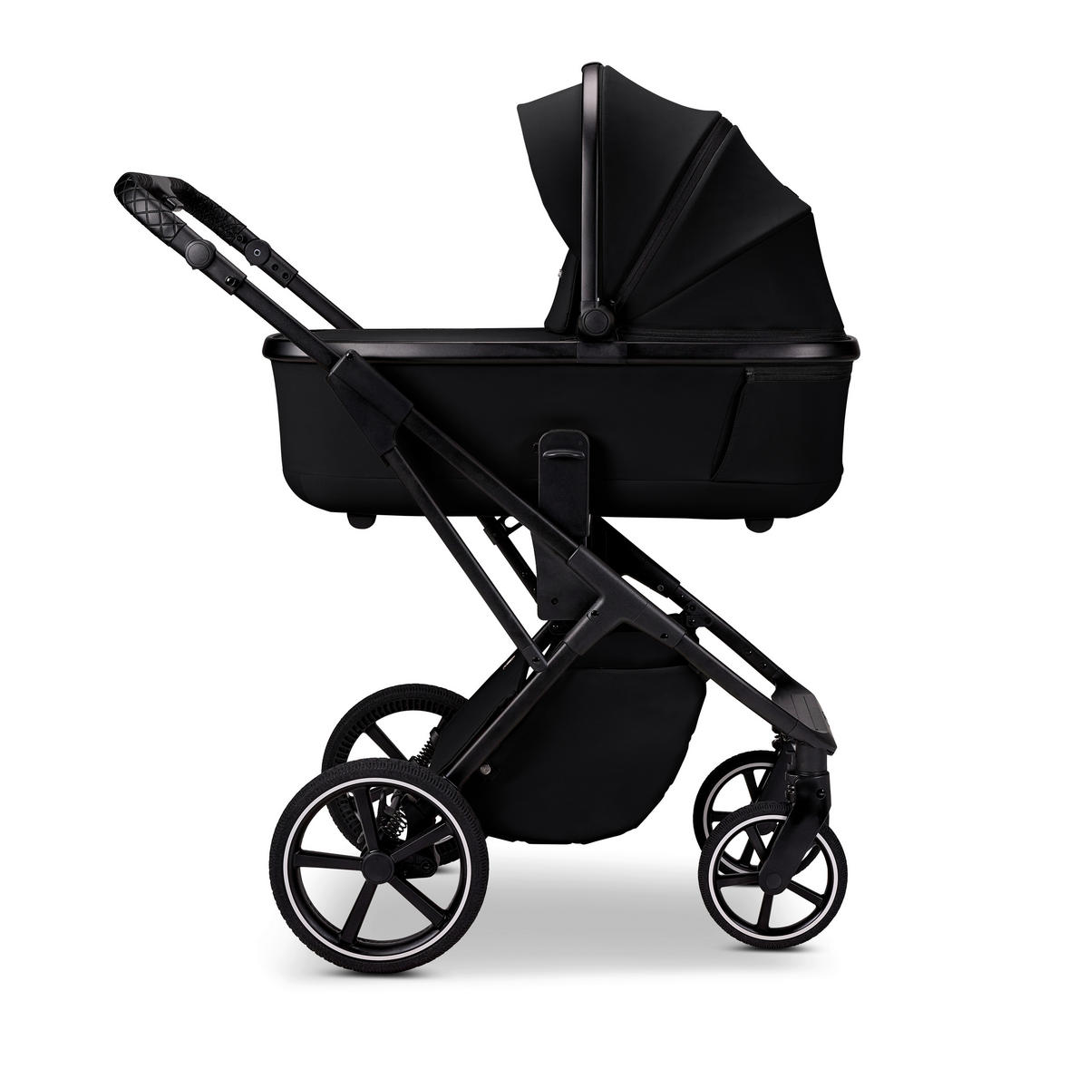 KOMBIKINDERWAGEN  Ciao  onyx  - Schwarz, Basics, Textil (116/57/94cm) - Moon