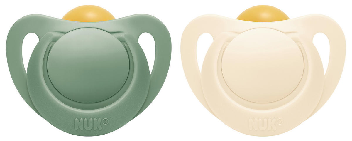 SCHNULLER 0 Monat(e)  - Terracotta/Creme, Basics, Kunststoff (5,3/6/13,5cm) - NUK