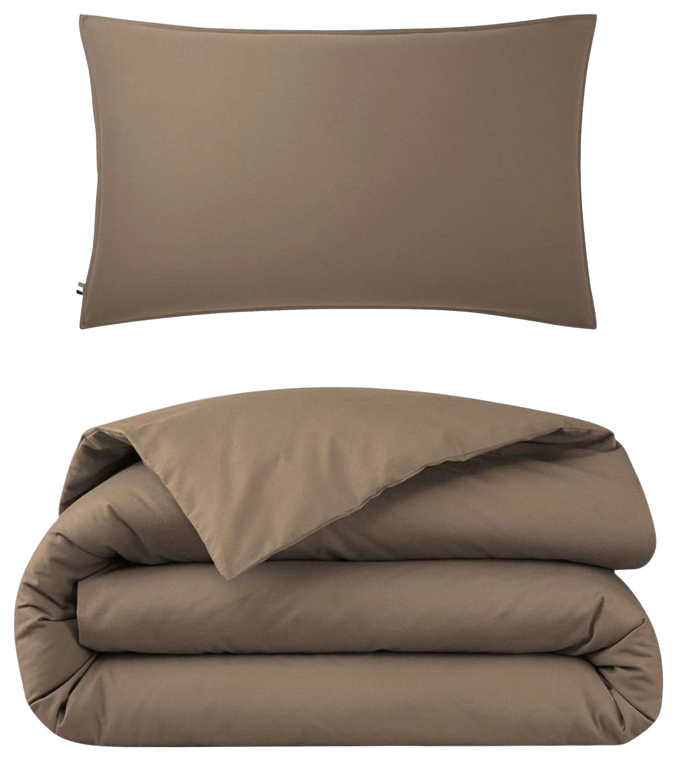 BETTWÄSCHE 140/200 cm  - Hellbraun, Design, Textil (140/200cm) - Hugo Boss