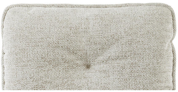 BARHOCKER Leinenoptik Schwarz, Beige Eisen Sitzfläche 360° drehbar, Stoffauswahl - Taupe/Beige, Design, Textil/Metall (58/103-123/61cm) - Novel