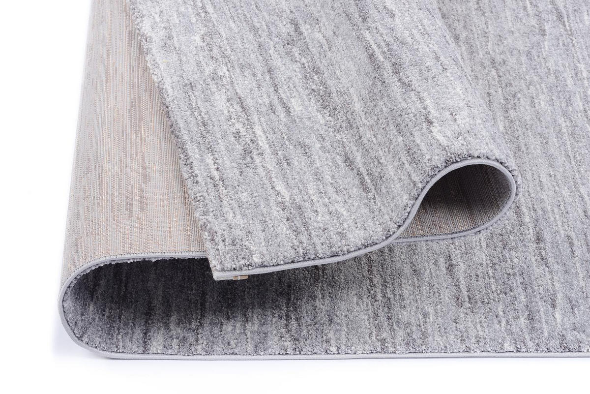 FLACHWEBETEPPICH 65/130 cm Sofi Lori Grau  - Grau, Design, Textil (65/130cm) - Novel