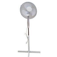 VENTILATOR PODNI  bijela     - bijela, Basics, metal (40/max 130cm)
