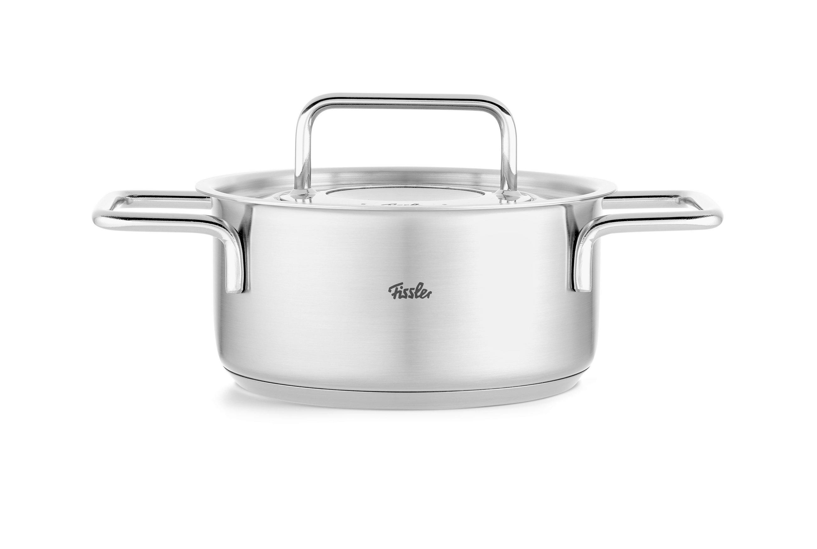 KOCHTOPF Pure 1,9 L  - Silberfarben, Basics, Metall (16cm) - Fissler