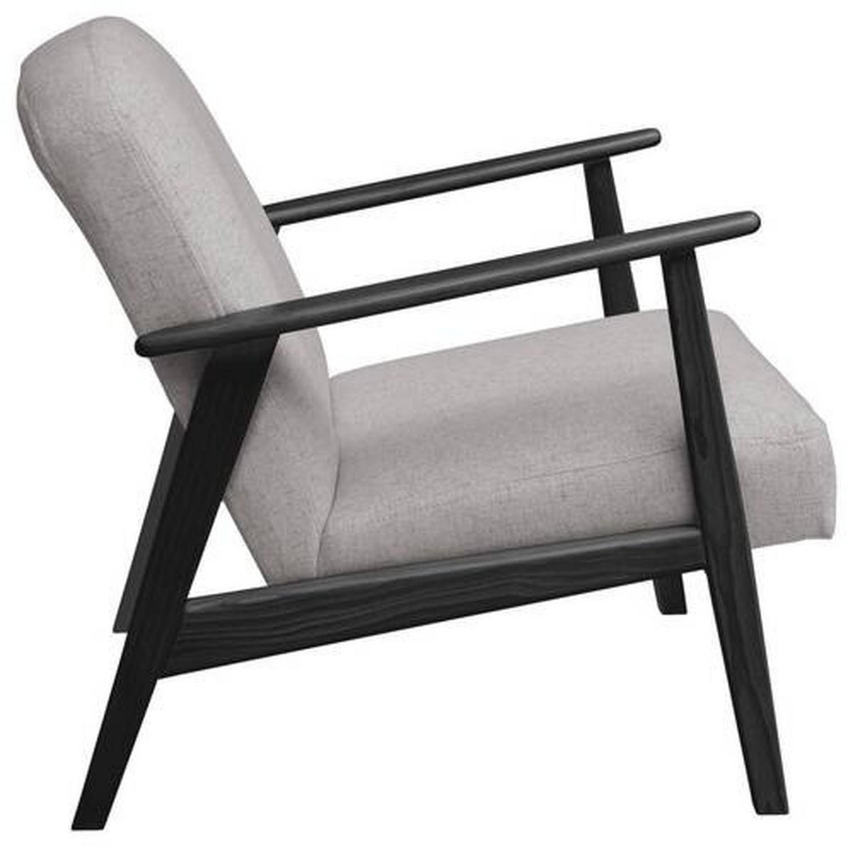 SESSEL in Webstoff Beige, Grau, Schwarz  - Beige/Schwarz, Natur, Holz/Textil (63/78/78cm) - Livetastic