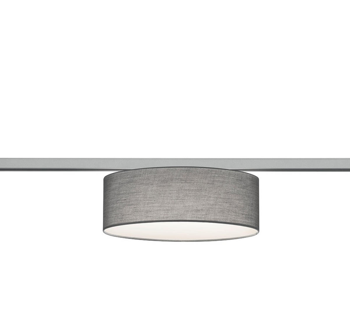 SCHIENENSYSTEM-HÄNGELEUCHTE - Grau, Basics, Textil (30/16,3cm) - Trio Leuchten