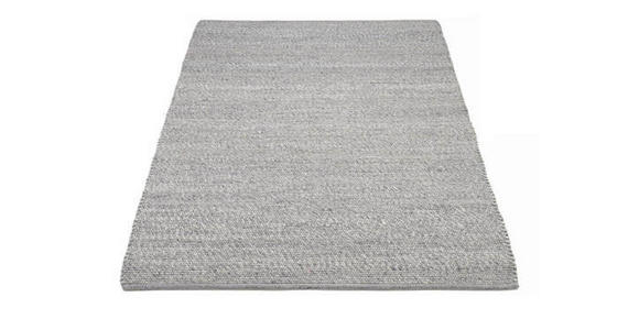HANDWEBTEPPICH 170/240 cm Helsinki Grau - Grau, Basics, Textil (170/240cm) - Linea Natura