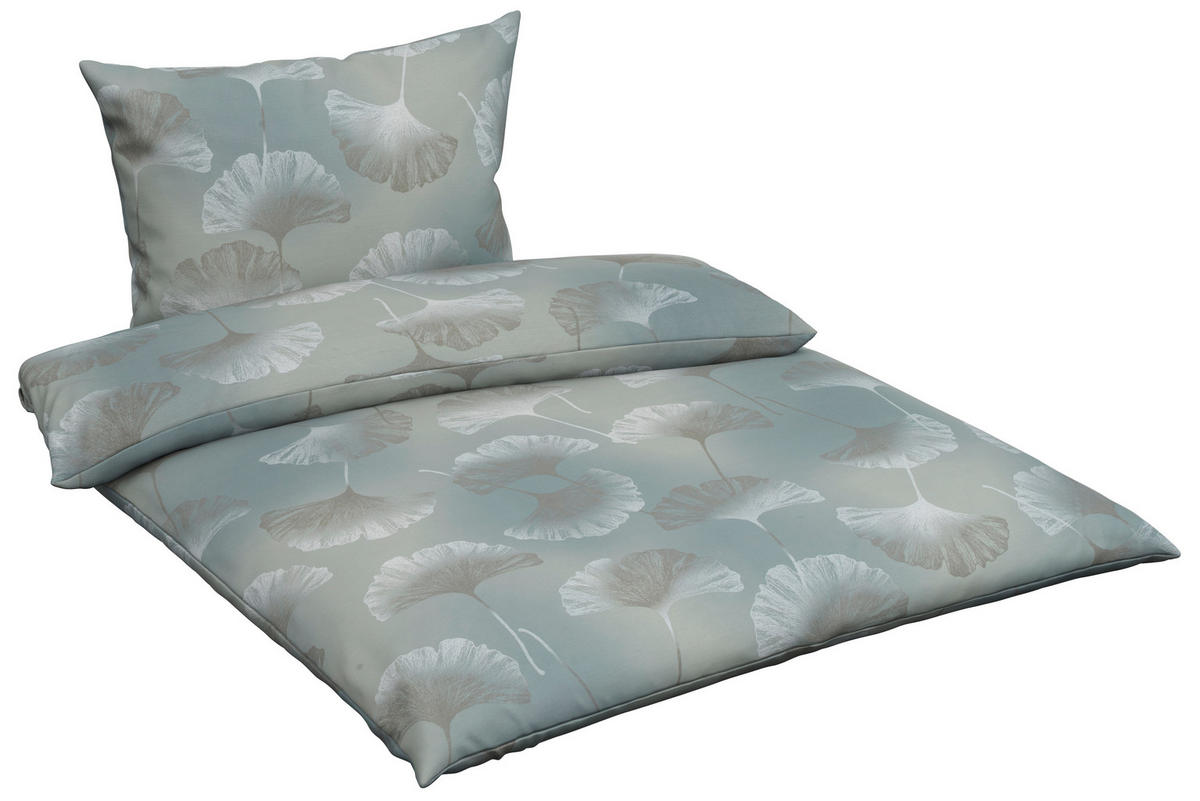 BETTWÄSCHE Interlock-Jersey 140/200 cm  - Olivgrün, Design, Textil (140/200cm) - Estella