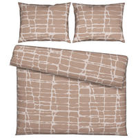 POSTELJINA CREST 200/200 cm renforcé tkanina sivobraon  - sivobraon, Konvencionalno, tekstil (200/200cm) - Esposa