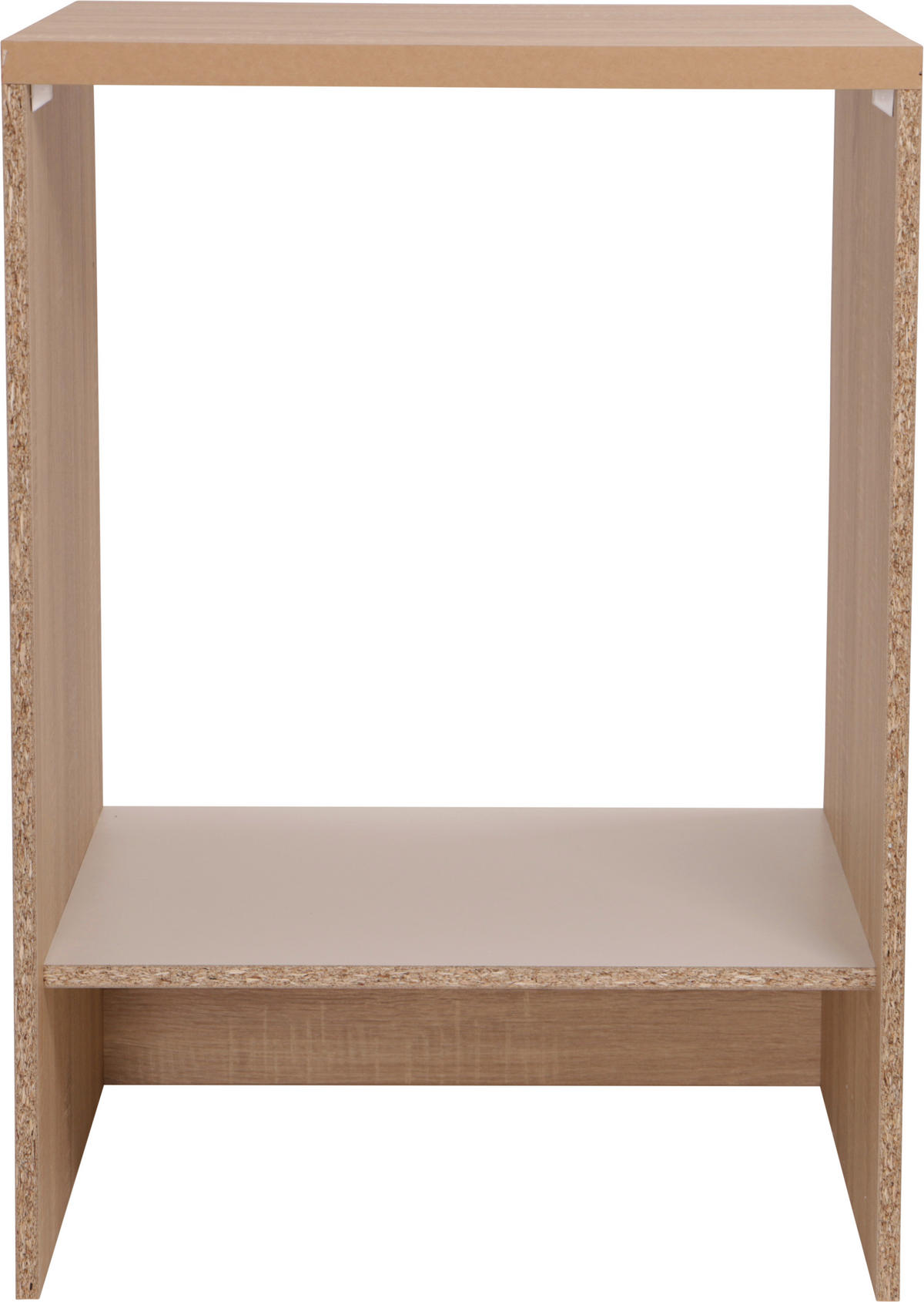 HERDUMBAUSCHRANK 60/84,8/60 cm  in Grau, Eichefarben  - Eichefarben/Grau, Basics, Holzwerkstoff (60/84,8/60cm) - Respekta