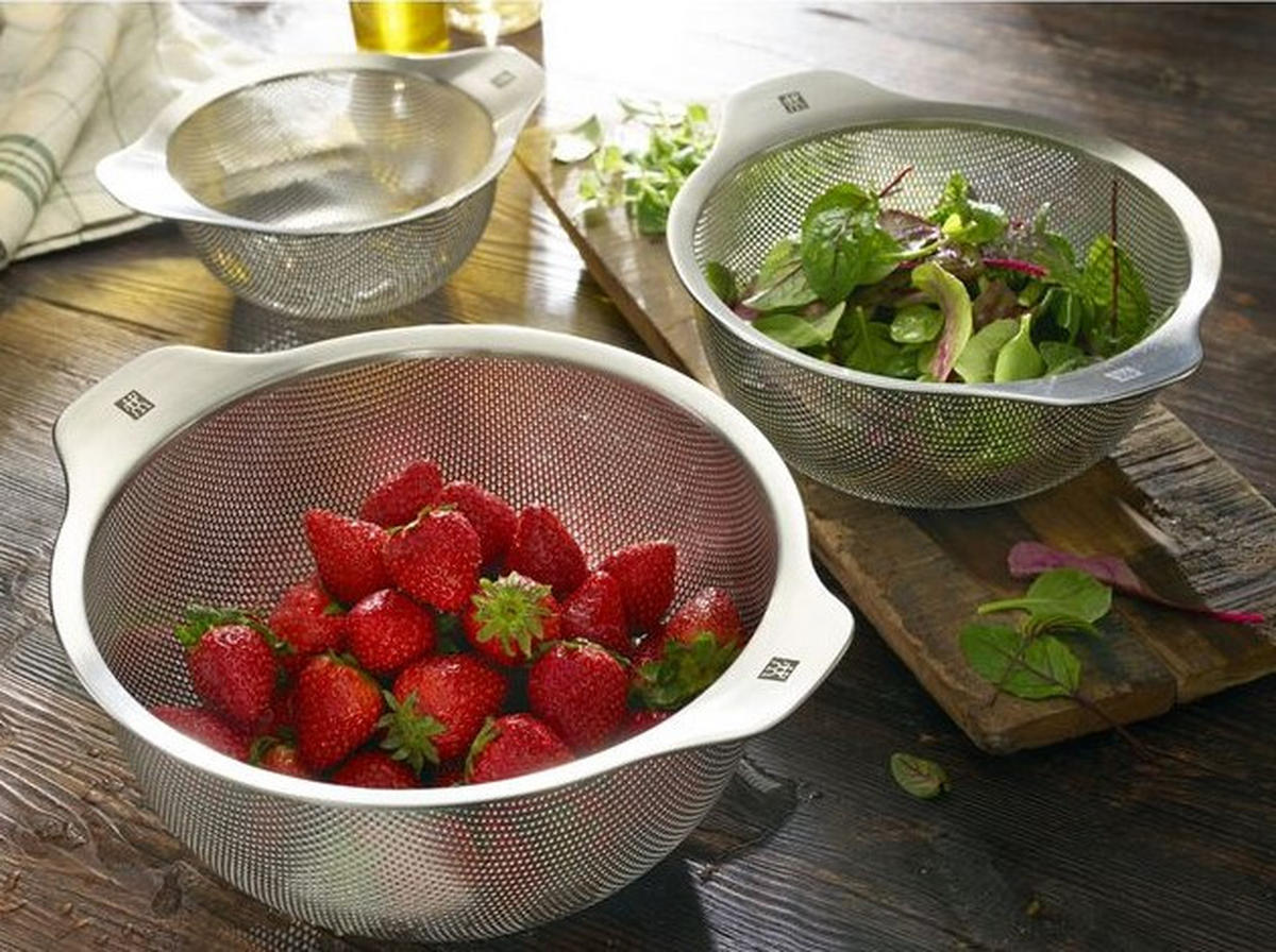 DURKSLAG 16 cm  - stålfärgad, metall (16cm) - Zwilling