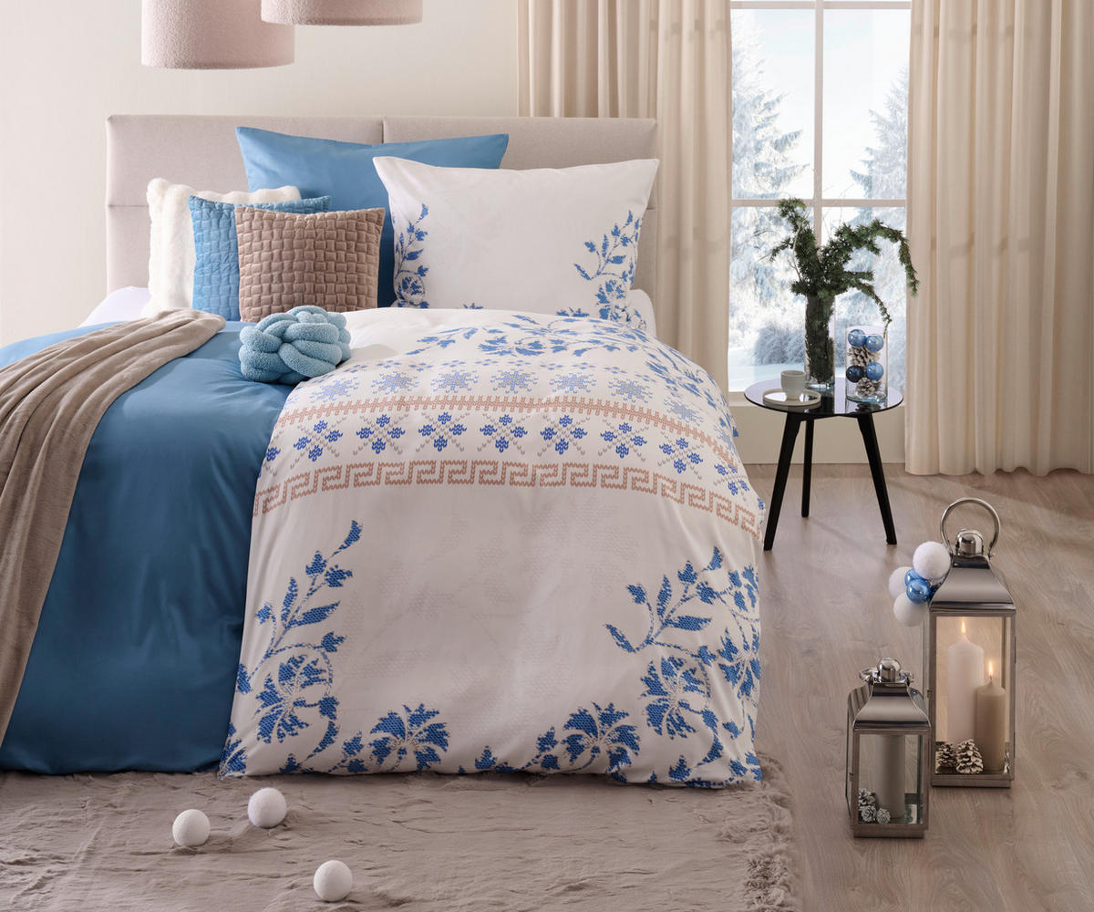 WENDEBETTWÄSCHE Satin 140/200 cm  - Multicolor, Textil (140/200cm) - Esposa