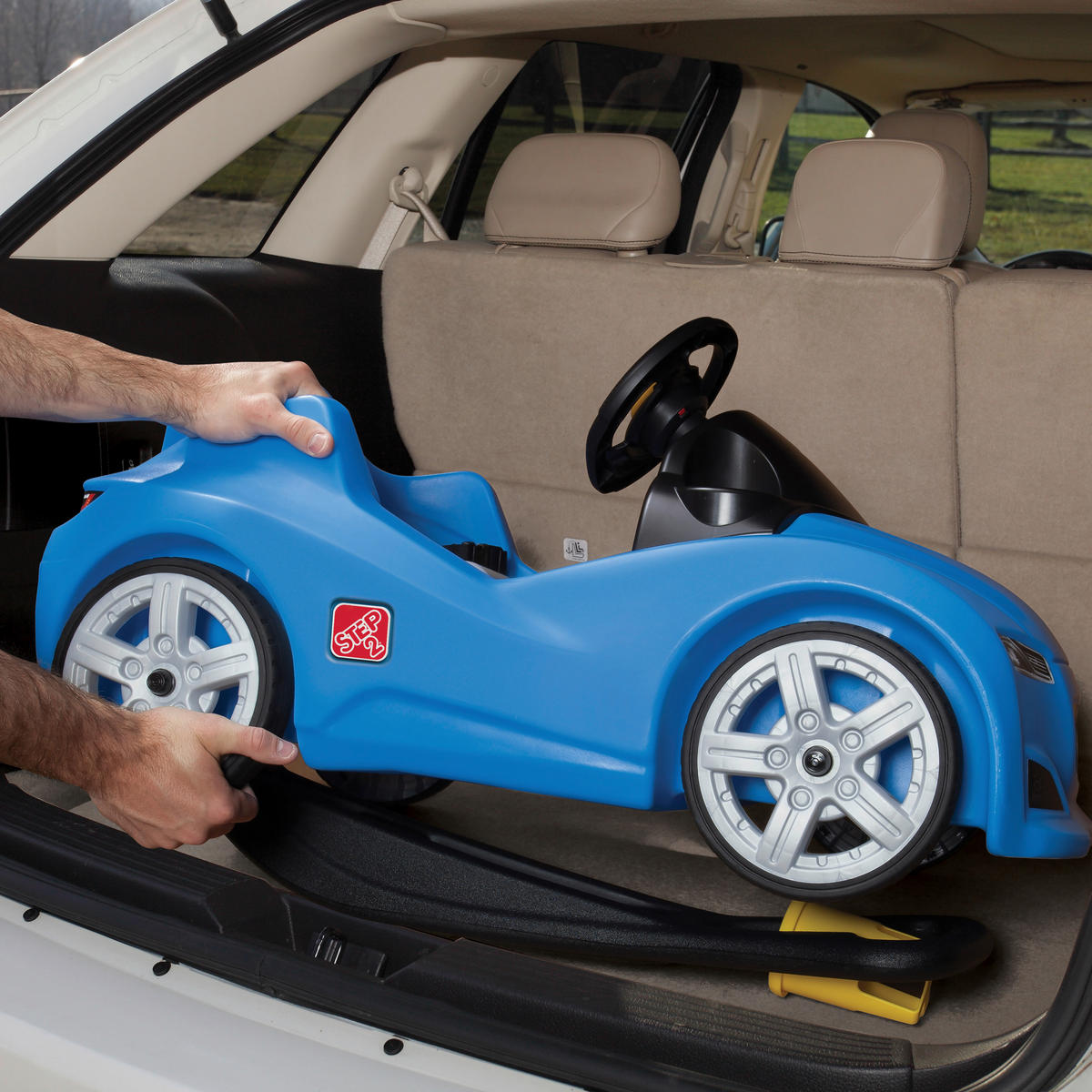 KINDERAUTO - Blau, KONVENTIONELL, Kunststoff (50,2/90,8/121cm) - Ambia Garden